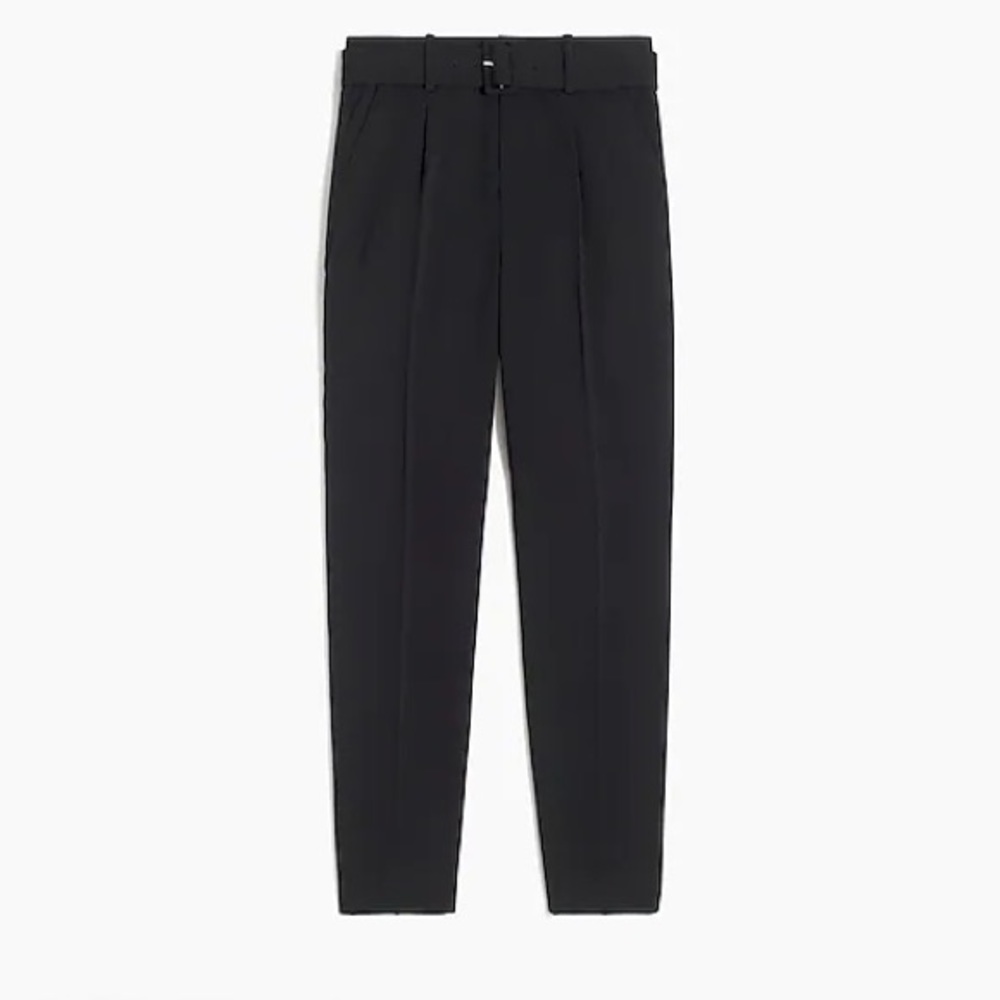 J Crew high-waisted belted pant size 10
